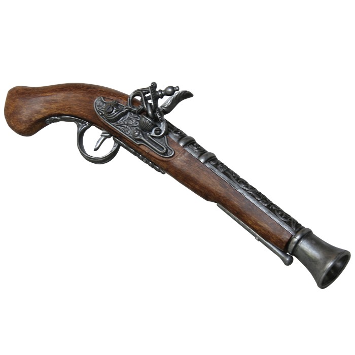 Kolser, decoration, flintlock pistol, medieval, pirate pistol